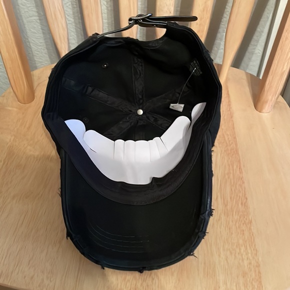 Vintage Distressed Jeweled Military Hat - Picture 4 of 5